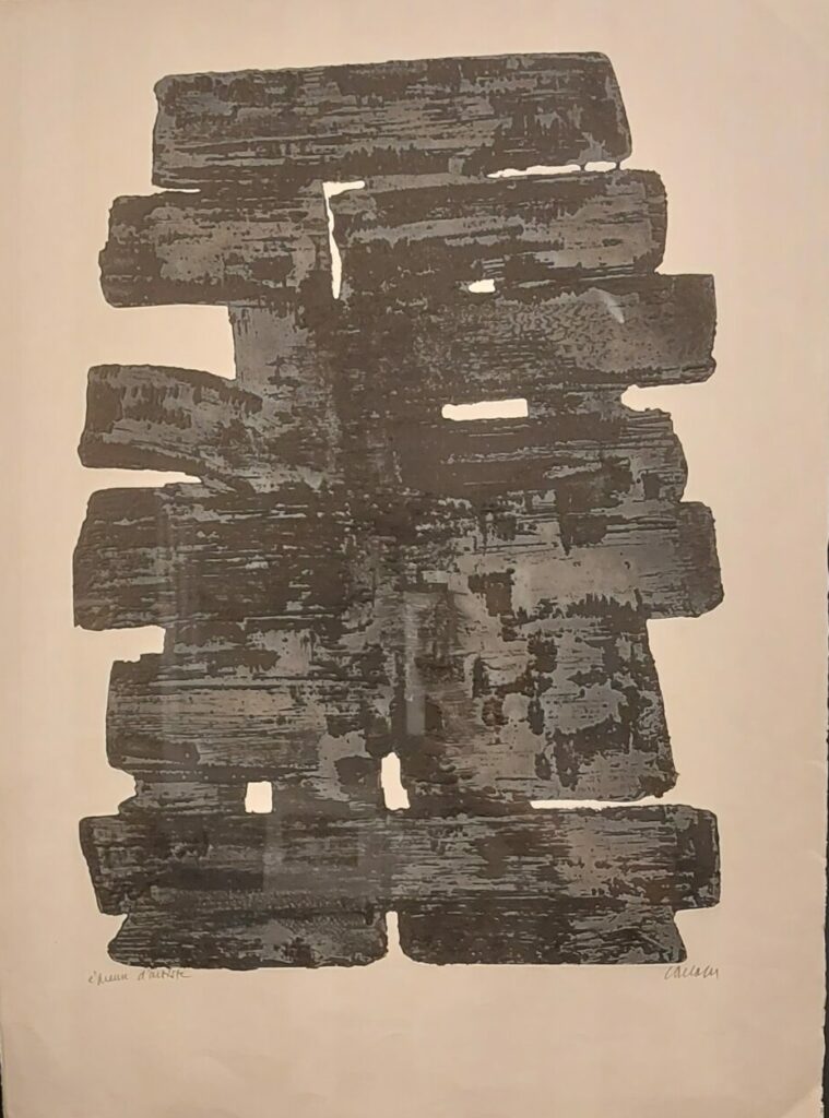 Eau-forte XIII - Pierre Soulages - 1957